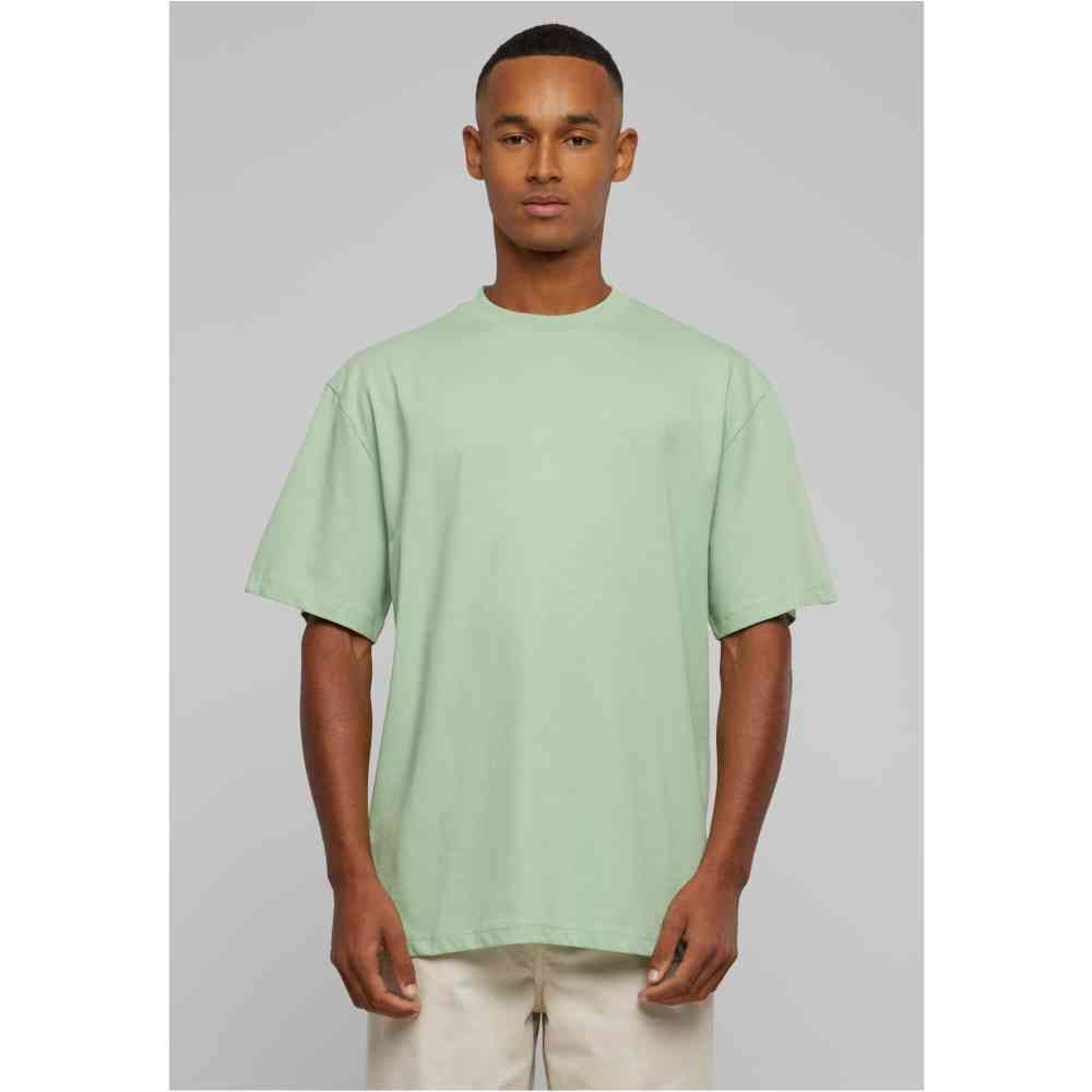 Urban Classics - Organic Tall Heren Tshirt - Groen